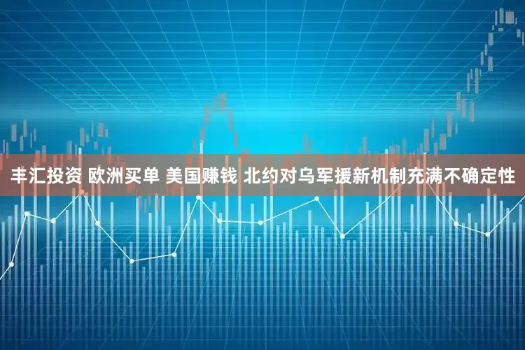 丰汇投资 欧洲买单 美国赚钱 北约对乌军援新机制充满不确定性